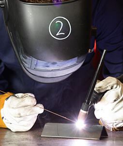 Toolmaker and Tool & Die Maintenance Technician apprentice welding