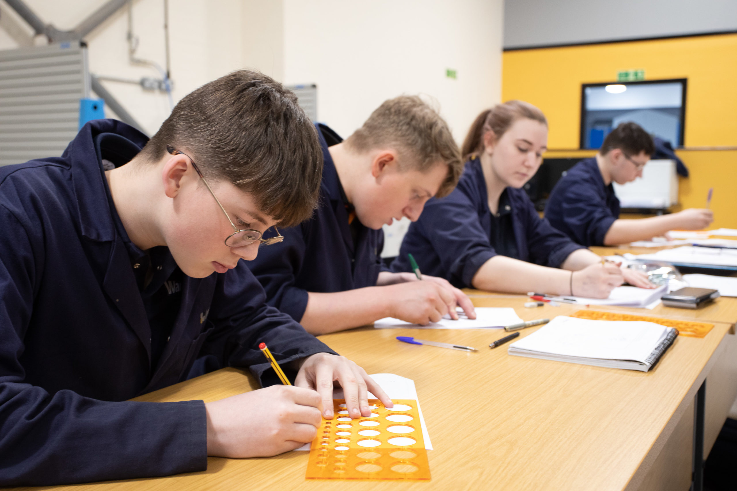 Product design & development apprentices technical drawing